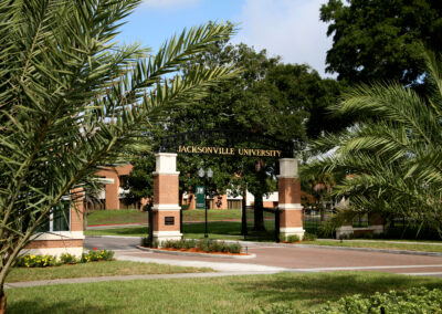 JACKSONVILLE UNIVERSITY -MAIN ENTRANCE GATE